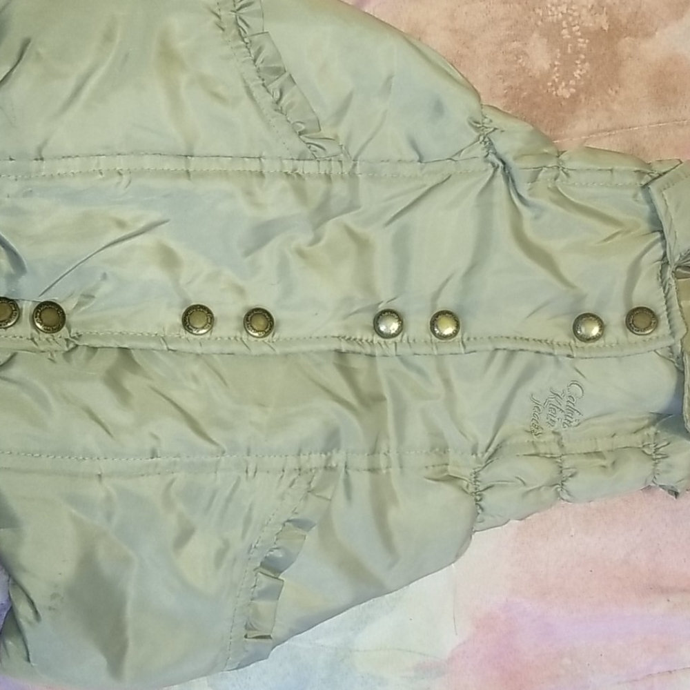 Olive green Calvin Klein vest